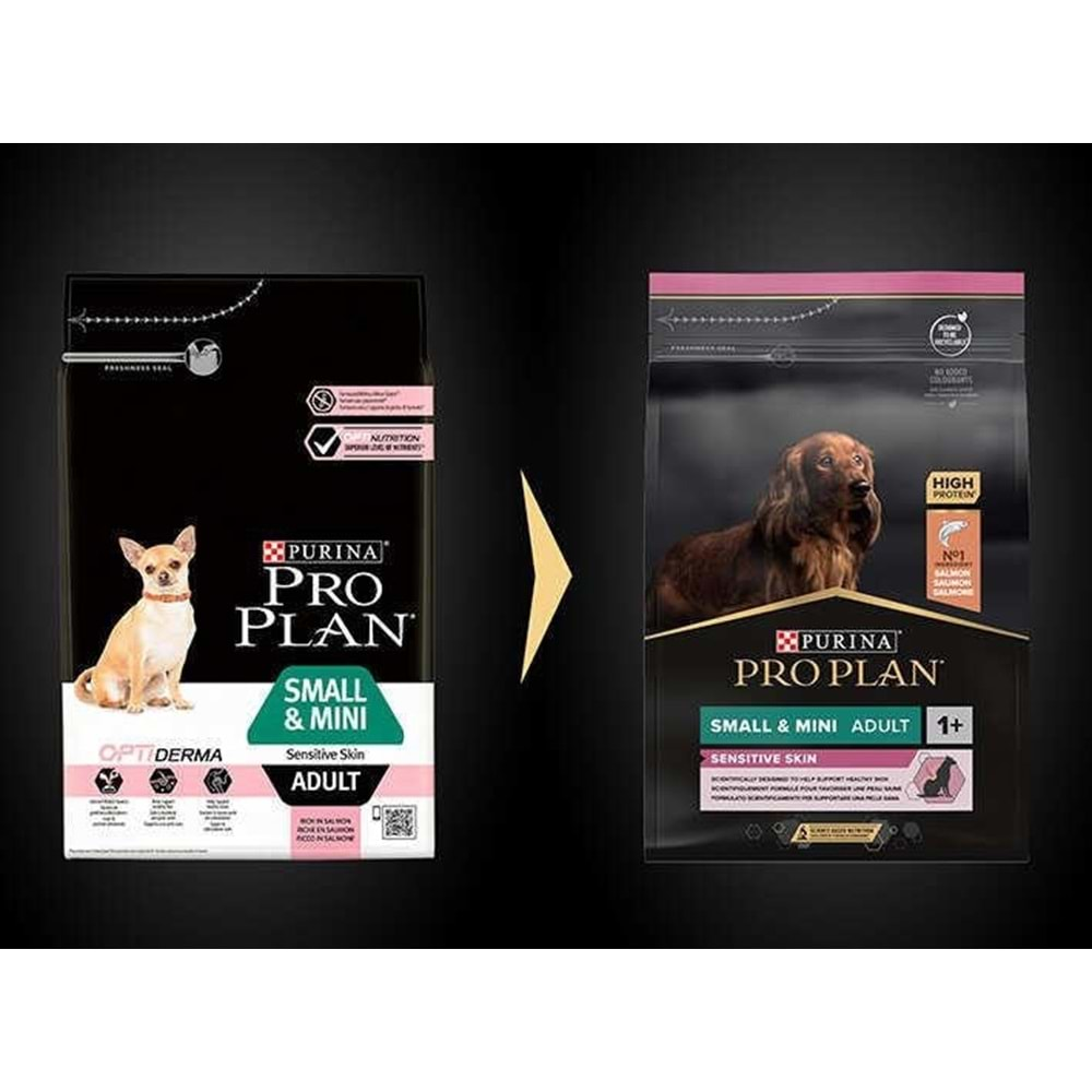 ProPlan Somonlu Küçük Irk Yetişkin Köpek Maması 3 Kg