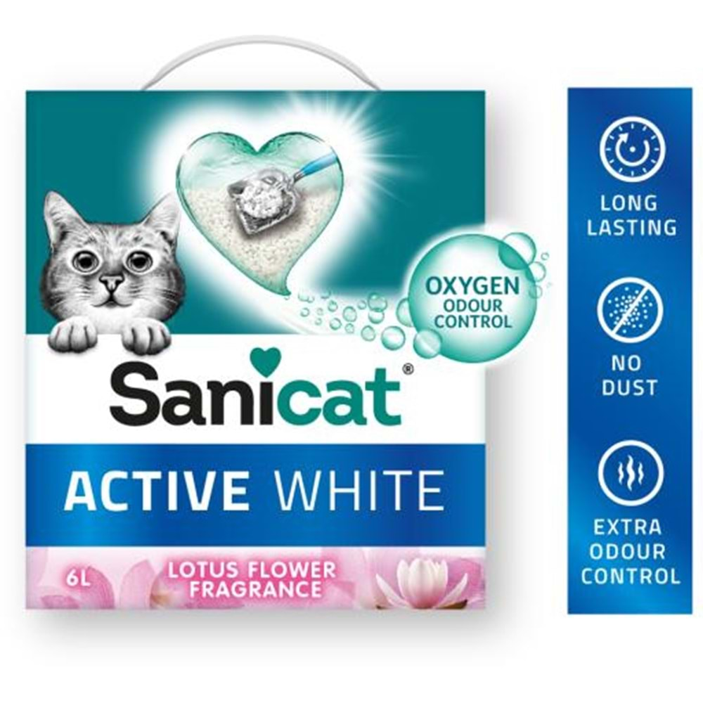 Sanıcat Actıve Whıte Lotus Flower 6L