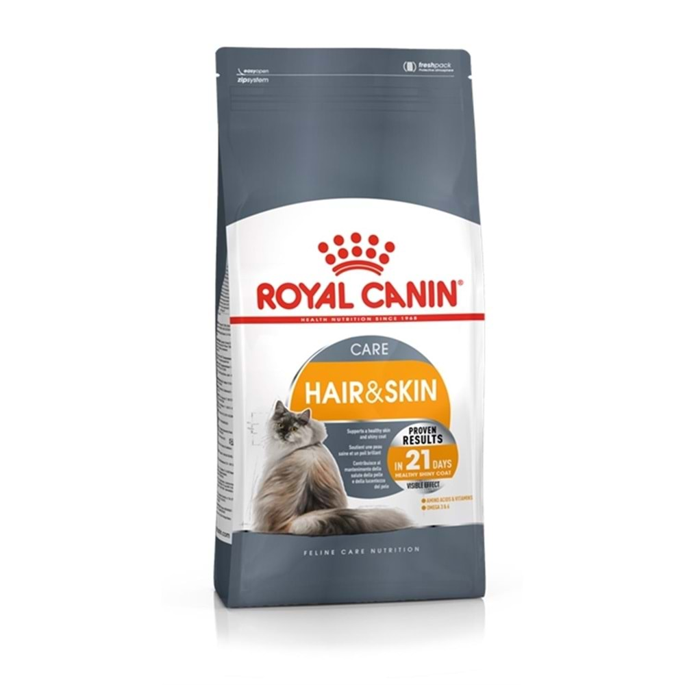 Royal Canin Hair&Skin Care Yetişkin Kuru Kedi Maması 4 Kg