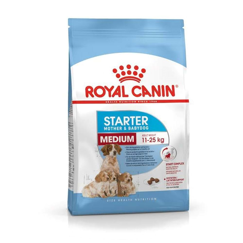 Royal Canin Medium Starter Mother&Babydog Yavru Kuru Köpek Maması 4 Kg