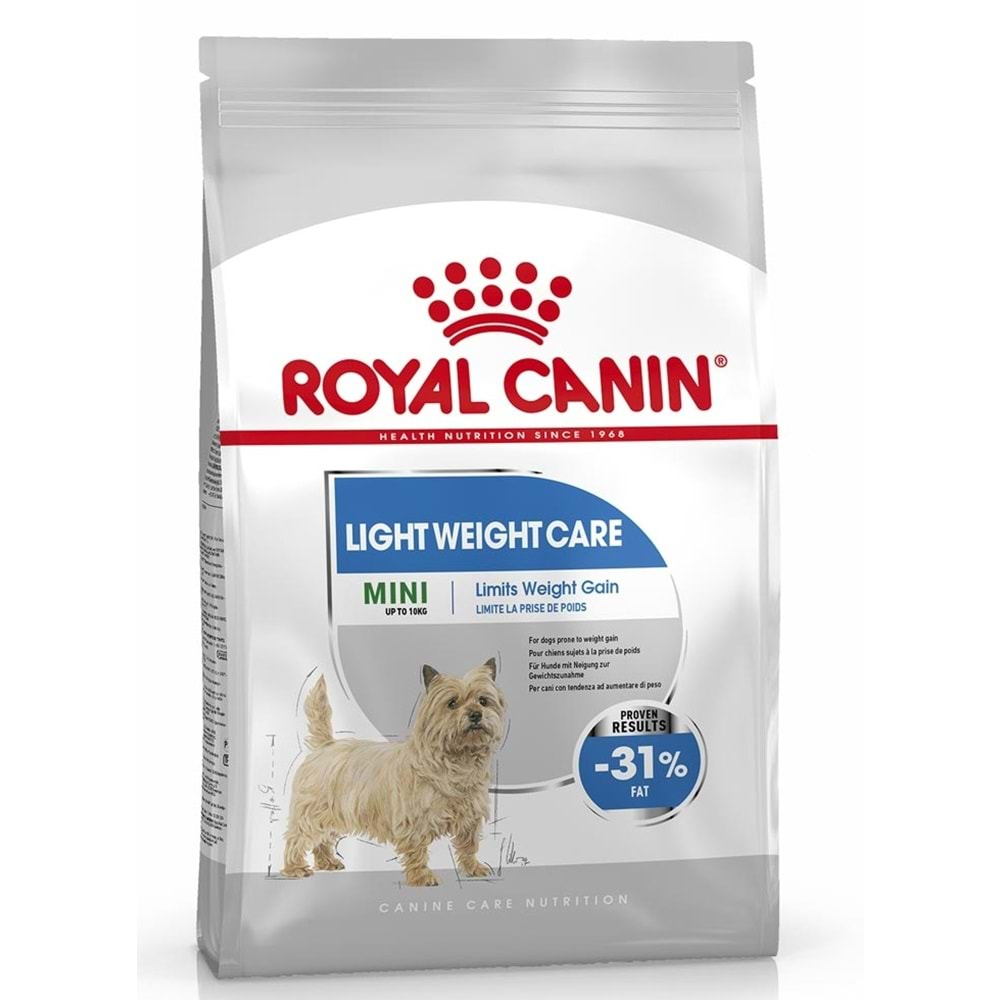 Royal Canin Light Weight Care Mini Yetişkin Köpek Maması 3kg