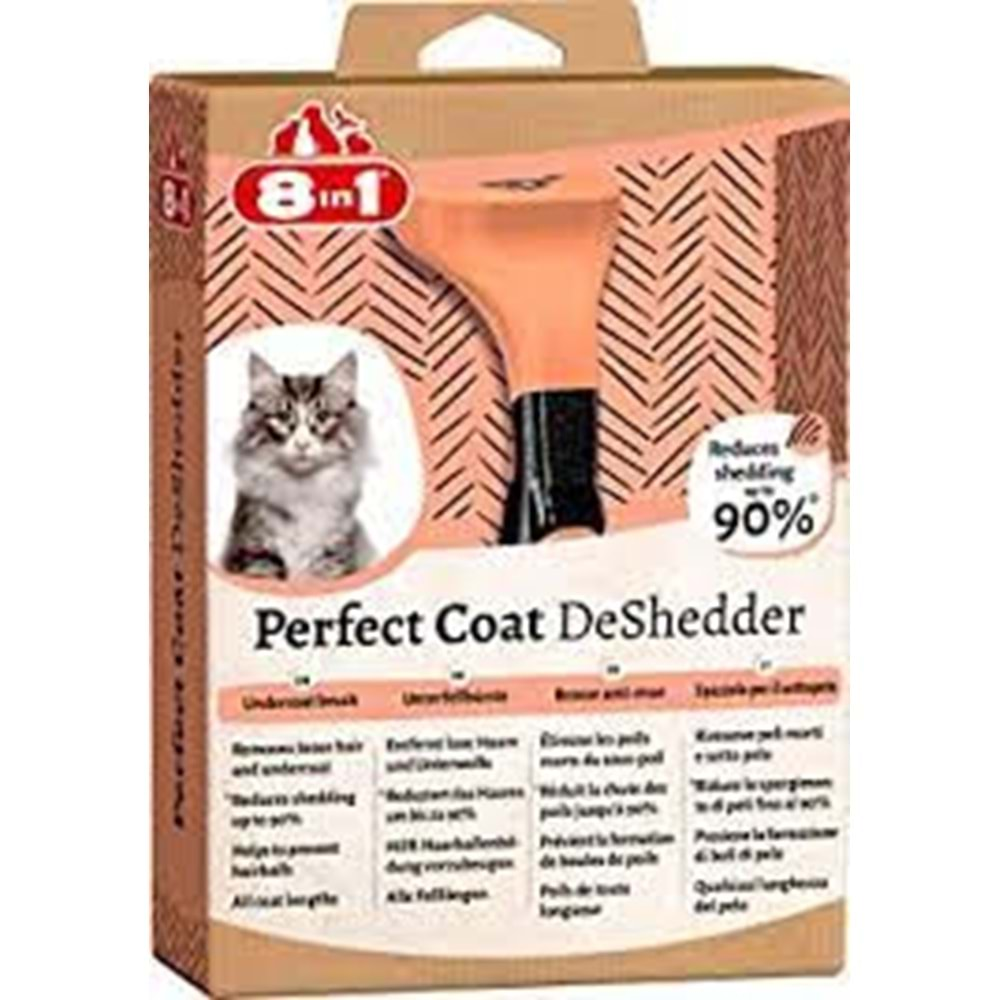 8İn1 Perfect Coat Deshedder Cat S