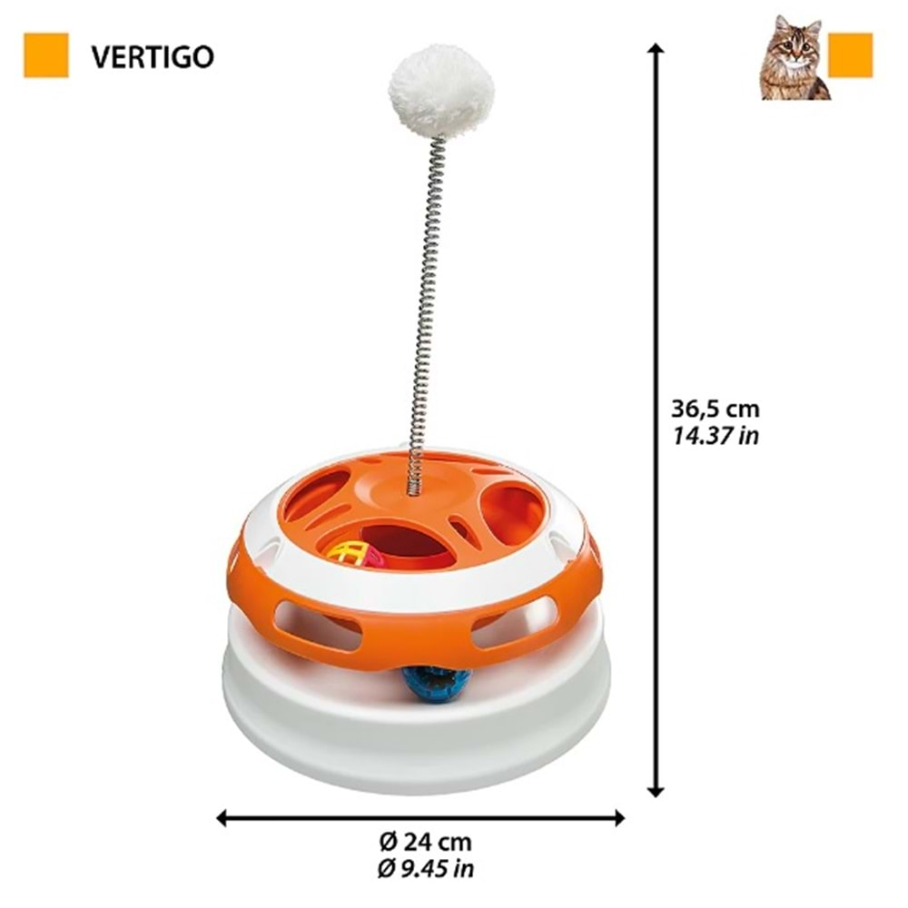 Ferplast Vertigo Koşuşturma şeklinde kedi oyuncağı