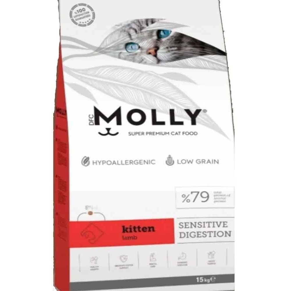 Molly Yavru Kedi Maması Kuzulu 15 Kg