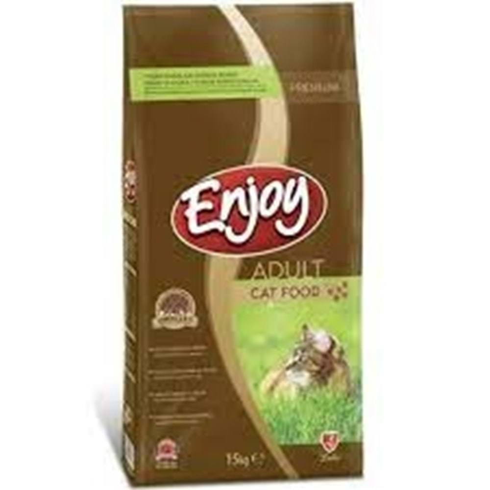 Enjoy Yetişkin Kedi Maması Tavuklu 15 kg