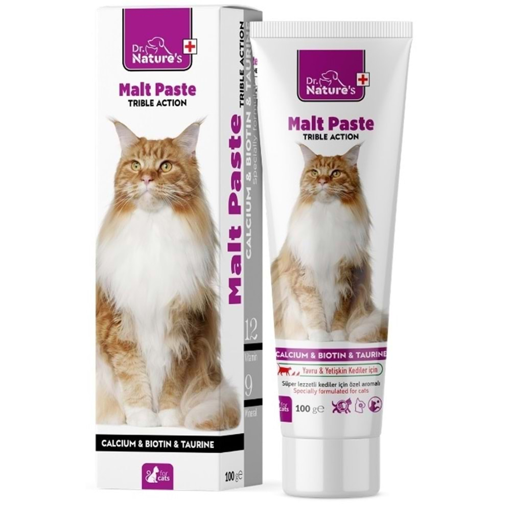 Dr Natures Cat Malt Paste 100 gr