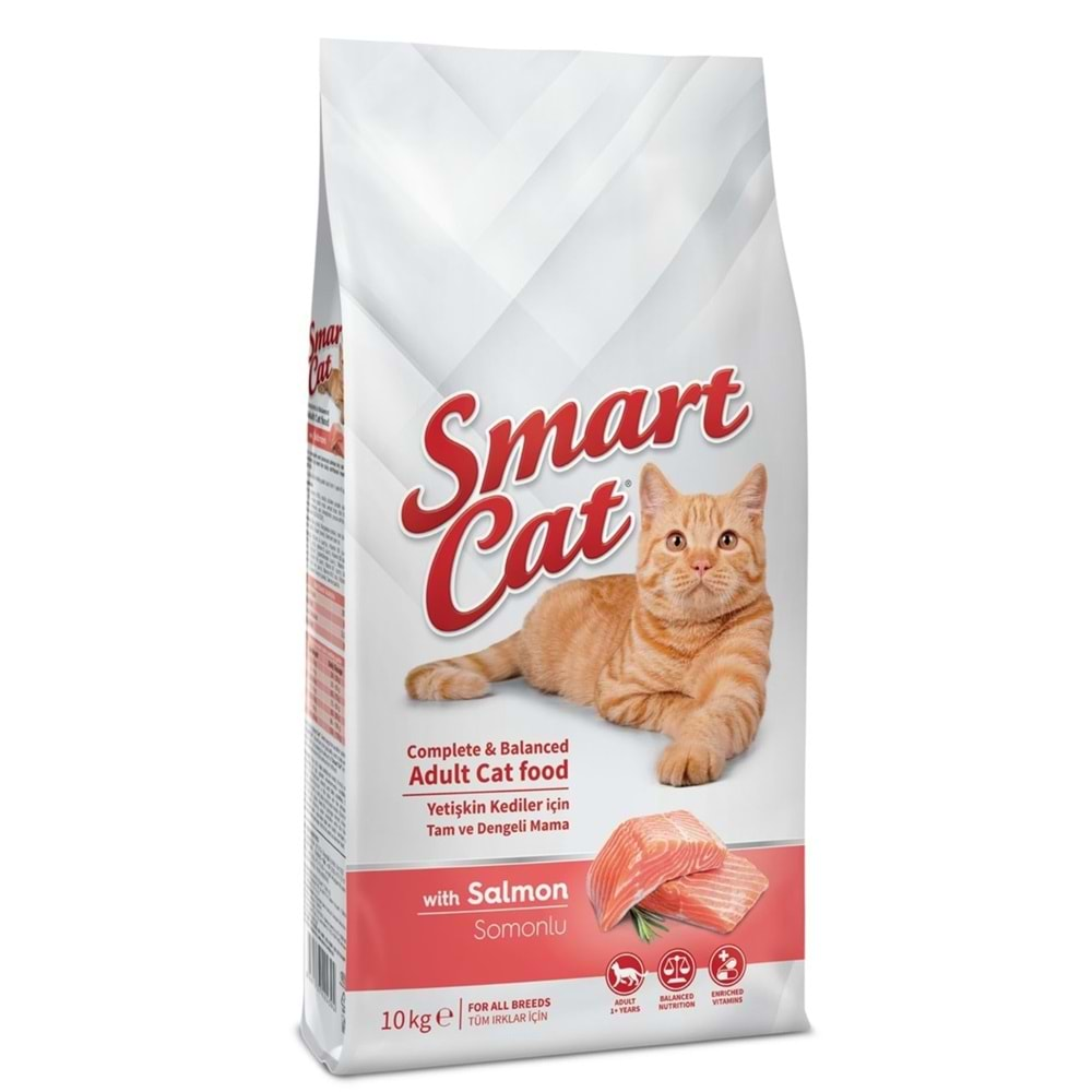 Smart Cat Somonlu Yetişkin Kedi Maması 10 Kg