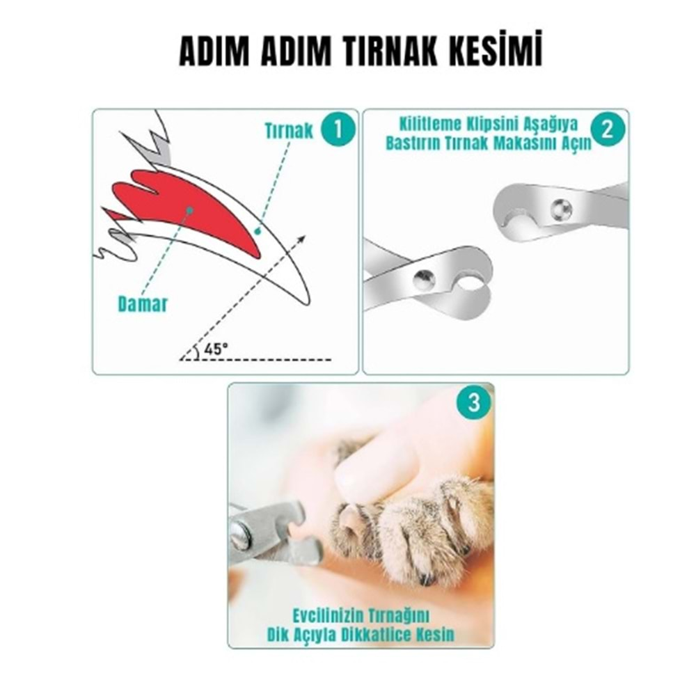 Petvoda Qualıty Products Kedi Tırnak Makası