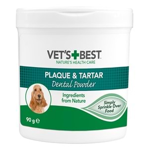 Vet's Best Köpekler İçin Plak Ve Tartar Ağız Bakım Tozu 90 Gr