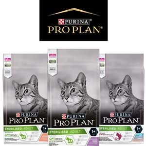 Pro Plan Steril Somon Kısır Kedi Maması Somonlu 1,5 kg+ 3 Adet Proplan Steril 85 Gr Konserve + Ölçü Kabı Hediye