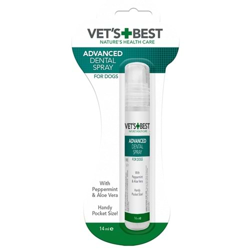 Vet's Best Köpek İçin Diş Ve Ağız Bakım Spreyi 14 Ml