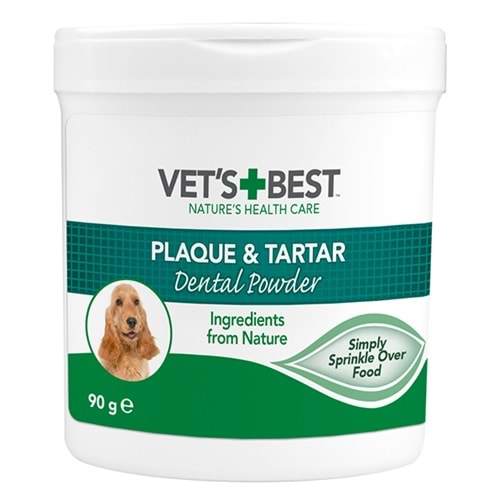 Vet's Best Köpekler İçin Plak Ve Tartar Ağız Bakım Tozu 90 Gr