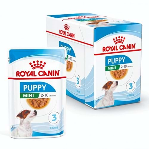 Royal Canin Mini Puppy Yaş Köpek Maması 12 adet x 85 gr