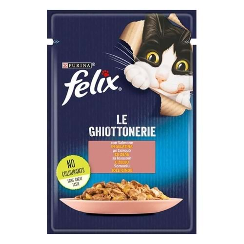 Felix Somonlu Yaş Kedi Maması 85 Gr x 12 Adet