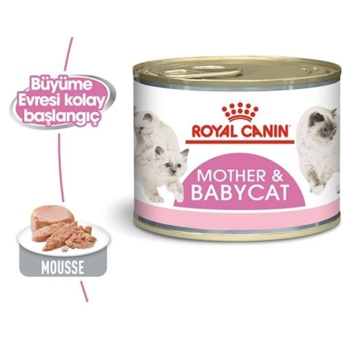 Royal Canin Mother & Babycat Anne ve Yavru Konserve 195 Gr