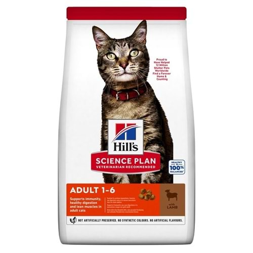 Hills Science Plan Optimal Care Adult Lamb Kuzu Etli Yetişkin Kedi Maması 10 Kg