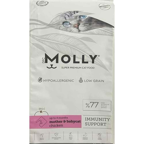 Molly Mother Babycat Yavru Kedi Maması Tavuklu 15 Kg