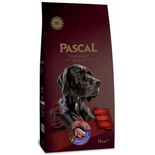 Pascal Kuzu Etli Yetişkin Köpek Maması 15 Kg