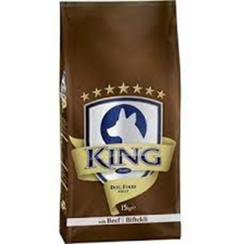 King Etli Köpek Maması 15 Kg