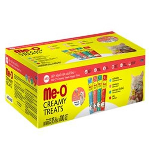 Meo Creamy Tuna Medley 15 gr x 100 adet Karşık