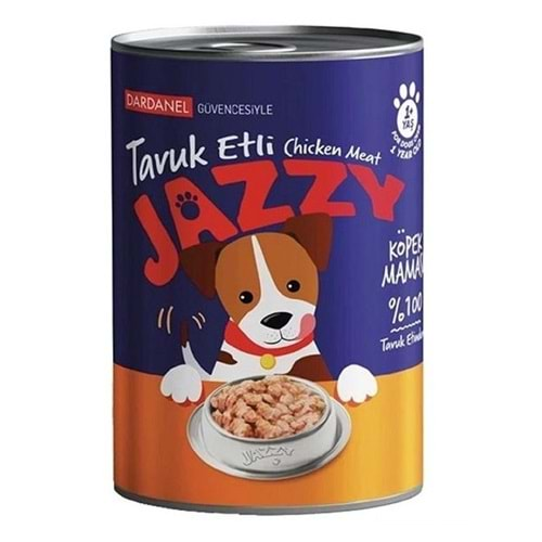 Dardanel Jazzy Tavuk Etli Köpek Konservesi 400 Gr x 6 Adet