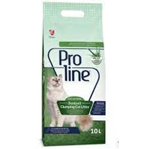 Prolıne Bentonit Kedi Kumu 10 lt ( Aloevera Kokulu )