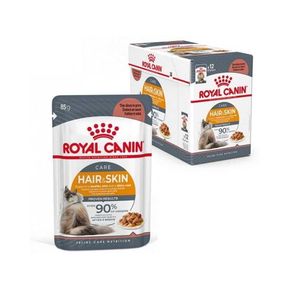 Royal Canin Gravy Intense Beauty Kedi Yaş Maması 85 Gr X 12 Adet